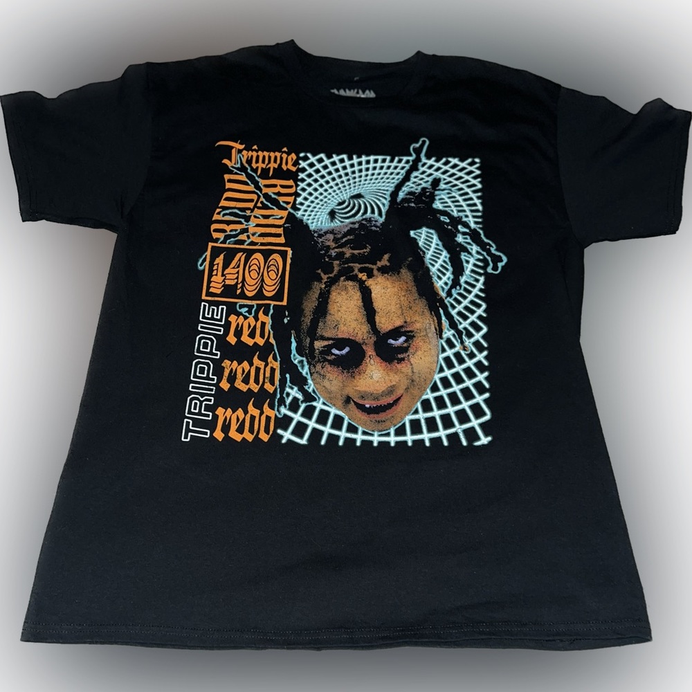 🔴Trippie Redd graphic T-shirt Size Large Emo rapper